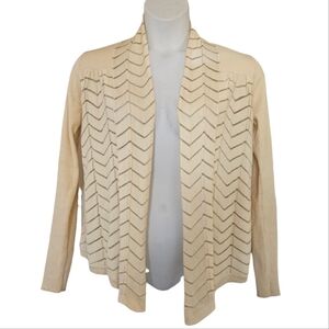 DKNY Jeans Open Front Cardigan Knit Size M